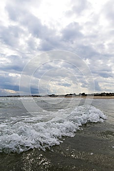 Catania beach and the Ionian sea