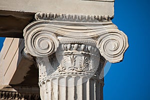 Ionic capital at the Erechtheum, Athens