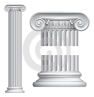 Ionic column photo