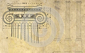 Ionic column