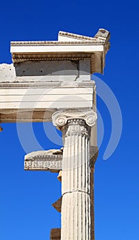 Ionic Column from Erechtheum of Acropolis