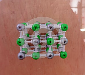 Ionic compounds consisting of cations and salt anions