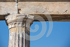 Ionic order, column in ancient Olympia