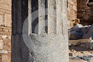Ionic order, column in ancient Olympia