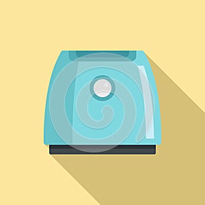 Ionizer air purifier icon, flat style photo