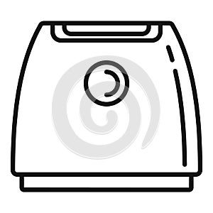 Ionizer air purifier icon, outline style photo