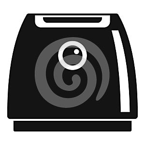 Ionizer air purifier icon, simple style photo