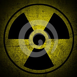 Ionizing radiation hazard.