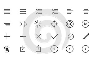 IOS and Android Vector Icons