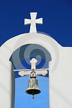 Ios Island, Greece, Church Cross