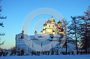 Iosifo-VolIosifo-Volotsky stavropigialny monotsky stavropigialny monastery of Russian Orthodox Church in the Volokolamsk district.