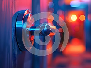 IoT enabled smart locks allowing remote access to homes photo