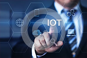 IOT Internet of Things Business Internet technology Concept photo
