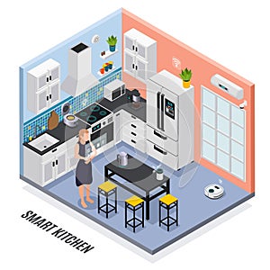 IOT Isometric Composition