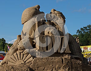 Iowa Sand Sculpture