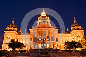 Iowa state capitol