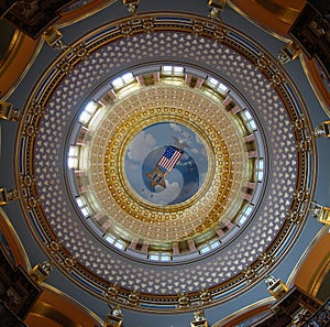 Iowa State Capitol Building Rotunda photo