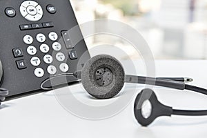 IP Phone and headset device