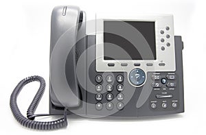 IP Phone View of the front