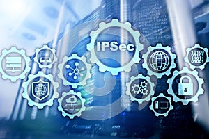 IP Security. Data Protection Protocols. IPSec. Internet and Protection Network concept