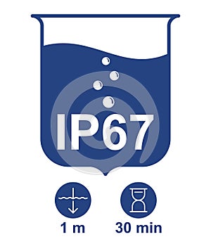 IP67 waterproof - depth and time of submersion