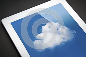 IPad with cloud -- cloud computing!