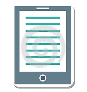 Ipad Isolated Vector Icon Editable