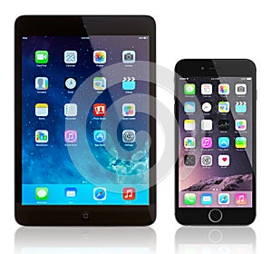 IPad Mini and iPhone 6 Plus