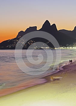 Ipanema Beach in Rio de Janeiro