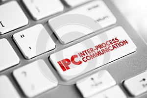 IPC Inter-Process Communication - refers specifically to the mechanisms an operating system provides to allow the processes to photo