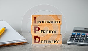 IPD Integrated Project Delivery system of cooperation and communication between participants in a construction project, investor,