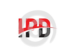 IPD Letter Initial Logo Design Vector Illustration