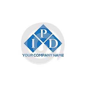 IPD letter logo design on white background. IPD creative initials letter logo concept. IPD letter design