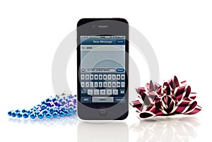 Iphone 4 Christmas Greeting