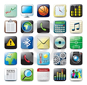 iPhone icons