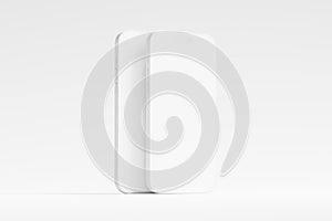 Iphone 14 Pro Max Clay 3D Rendering White Blank Mockup