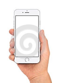 IPhone 6 in woman hand