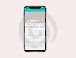 Iphone X Mock Up Galery Apps photo