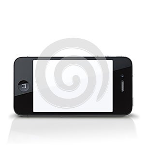 Iphone4 horizontal isolated