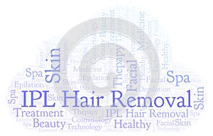 IPL Hair Removal word cloud.