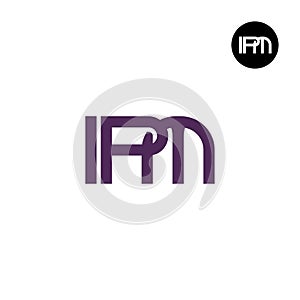 IPM Logo Letter Monogram Design