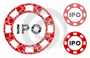 IPO token Mosaic Icon of Tremulant Items photo
