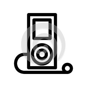 Ipod icon or logo isolated sign symbol vector illustration