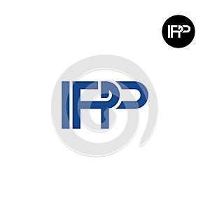 IPP Logo Letter Monogram Design