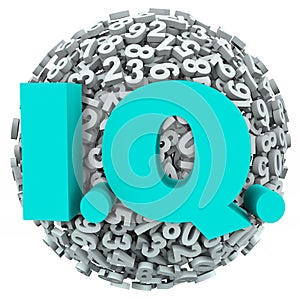 IQ Intelligence Quotient Test Score Numbers Level