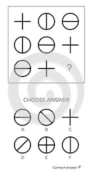 IQ test. Choose correct answer