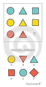 IQ test. Choose correct answer