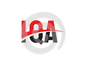 IQA Letter Initial Logo Design Vector Illustration