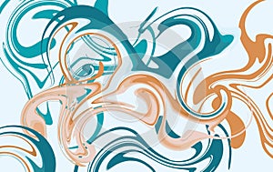iquify cololurful abstract background. liquid artwork modern design
