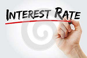 IR - Interest Rate text
